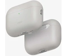 dėklas UNIQ Lino for AirPods Pro 3 gen Silicone beige