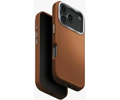 UNIQ Lyden dėklas, skirtas iPhone 17 Pro, su Magclick įkrovimo funkcija, karamelės spalvos
