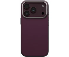 Dėklas UNIQ Lyden DS, skirtas iPhone 18 Pro / 17 Pro, su Magclick įkrovimo funkcija, bordo spalvos