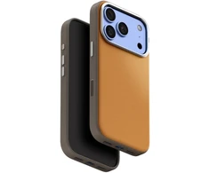 Dėklas UNIQ Lyden DS, skirtas iPhone 18 Pro / 17 Pro, su Magclick įkrovimu, smėlio spalvos
