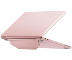 Dėklas UNIQ Lyden Versa skirtas MacBook Neo rožinės spalvos