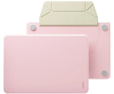 Dėklas UNIQ Lyden Versa skirtas MacBook Neo rožinės spalvos