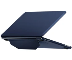 Dėklas UNIQ Lyden Versa do MacBook Neo tamsiai mėlyna