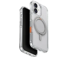Dėklas UNIQ Swivix do iPhone 17 360 Rotating Kickstand permatomas