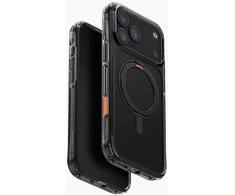 UNIQ Swivix dėklas skirtas Apple iPhone 17 Pro Max 360 Rotating Kickstand juodos spalvos