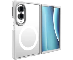 Dėklas UNIQ Veren AF skirtas Samsung Galaxy Z Fold8 Magclick Charging baltos spalvos