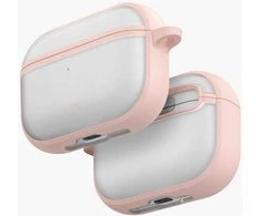 „Uniq Veren“ dėklas, skirtas „AirPods Pro 3“ ausinėms – rožinis