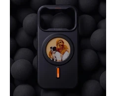 Dėklas XTREM Instant Custom E-INK, skirtas iPhone 18 Pro Max / 17 Pro Max, juodas