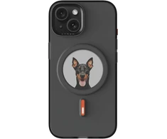 Dėklas XTREM Instant Custom E-INK skirtas iPhone 15 juodas