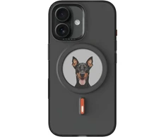Dėklas XTREM Instant Custom E-INK skirtas iPhone 16 juodas