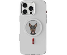 Dėklas XTREM Instant Custom E-INK skirtas iPhone 16 Pro Max baltas