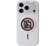 Dėklas XTREM Instant Custom E-INK skirtas iPhone 17 Pro baltas