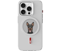 Dėklas XTREM Instant Custom E-INK skirtas iPhone 15 Pro baltas