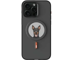 Dėklas XTREM Instant Custom E-INK, skirtas iPhone 15 Pro Max, juodas