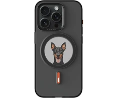 Dėklas XTREM Instant Custom E-INK skirtas iPhone 15 Pro juodas