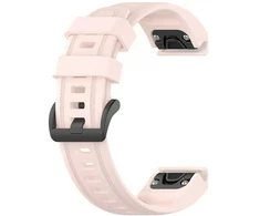 Dirželis Beline Silicone do Garmin Fenix E/Fenix 8/Fenix 7 Pro/MARQ Gen2/Epix Pro Gen2 rožinė