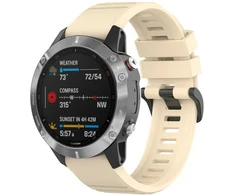 Dirželis Beline Silicone do Garmin Fenix E/Fenix 8/Fenix 7 Pro/MARQ Gen2/Epix Pro Gen2 star light