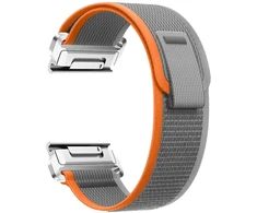 Dirželis Beline Wild Path Loop Watch, skirtas Garmin Tactix 7 - Pro Ballistics Edition/Descent Mk2i/D2 Charlie/Enduro/fenix 3 szaro oranžinė