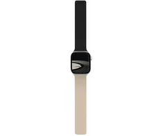 Dirželis Moft Snap Duo do Apple Watch 1-5/6/7/8/9/10/11/SE/SE 2/SE 3/Ultra/Ultra 2/Ultra 3 (42/44/45/46/49 mm) balta/juoda