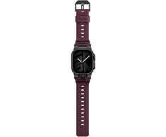 Dirželis Skinarma Talon, skirtas Apple Watch Ultra 49 mm, bordo spalvos