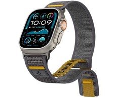 Apyrankė Spigen Athlex Air for Apple Watch 6/7/8/9/10/SE/Ultra 1/Ultra 2 (44/45/46/49 mm) pilkos spalvos