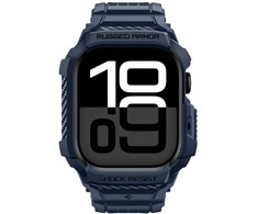 „Spigen Rugged Armor Pro 2“, tamsiai mėlynas, mėlynas - Apple Watch 11 42mm