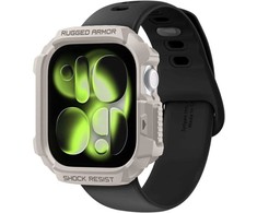 Spigen Rugged Armor dėklas skirtas Apple Watch 42mm – rusvai gelsvas