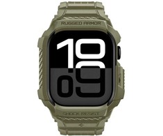 Spigen Rugged Armor Pro apyrankė skirta Apple Watch 46mm – žalios spalvos