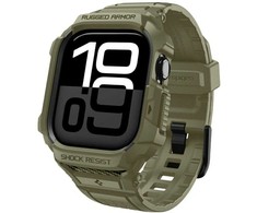 Spigen Rugged Armor Pro apyrankė skirta Apple Watch 46mm – žalios spalvos