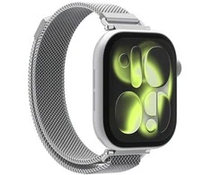 Spigen WBM4 apyrankė Apple Watch 8 / 9 / 10 / 11 / SE (40 / 41 / 42 MM) sidabro spalvos