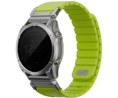 Dirželis UNIQ Fluo x Smart-Fit do Garmin 22mm limonka