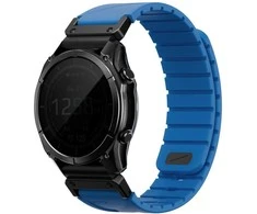 Dirželis UNIQ Fluo x Smart-Fit do Garmin 22mm mėlyna