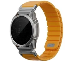 Dirželis UNIQ Fluo x Smart-Fit do Garmin 22mm oranžinė