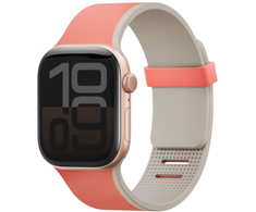 Dirželis UNIQ Revix IV Premium do Apple Watch 49/46/45/44mm Edition Reversible Magnetic rožinė-smėlio spalva