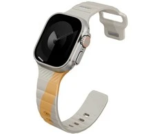 Apyrankė UNIQ Stride De Rubber skirtas Apple Watch 49/46/45/44mm gelsva