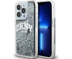 Apple iPhone 13 Pro DKNY dėklas Liquid Glitter Big Logo (DKHCP13LLBNAEK) juodos spalvos