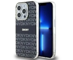 Apple iPhone 13 Pro Max DKNY dėklas IML Mono & Stripe MagSafe (DKHMP13XHRHSEK) juodos spalvos