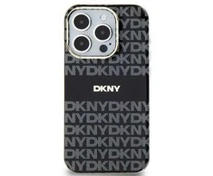 Apple iPhone 13 / 14 / 15 DKNY dėklas IML Mono & Stripe MagSafe (DKHMP14SHRHSEK) juodos spalvos