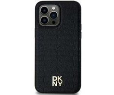 Samsung Galaxy S24 Plus DKNY Odinis Dėklas Pattern Metal Logo MagSafe (DKHMS24MPSHRPSK) juodos spalvos