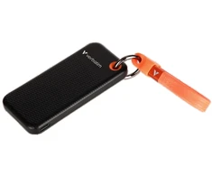 Dysk Zewnętrzny Verbatim Pocket SSD 128GB USB-C 3.2 gen.2 juoda-oranžinė 32435