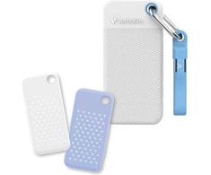 Kietasis diskas Dysk Zewnętrzny Verbatim Pocket SSD 1TB USB-C 3.2 gen.2 balta-Šviesiai mėlynas 32320