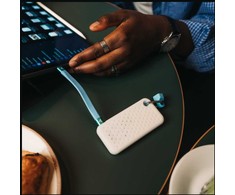 Kietasis diskas Dysk Zewnętrzny Verbatim Pocket SSD 2TB USB-C 3.2 gen.2 balta-Šviesiai mėlynas 32321