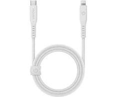 ENERGEA Flow USB-C į Lightning C94 MFI Kabelis 1.5m Baltas 60W 3A PD Fast Charge