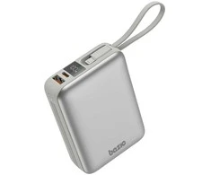 Energea PowerBank 4in1 Bazic Fusion Mini 20000mAh kabelis USB-C/Lightning pilkos spalvos
