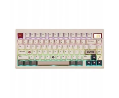 Epomaker klaviatūra TH80 Pro V2 su Wisteria jungikliais, balta