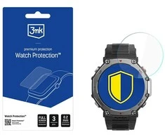 3Mk apsauginis hibridinis stiklas 3mk laikrodžio apsauga „FlexibleGlass“, skirtas „Amazfit T-Rex 3“