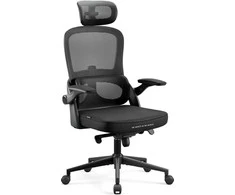 Diablo Chairs V-Light ergonominė biuro kėdė, juoda