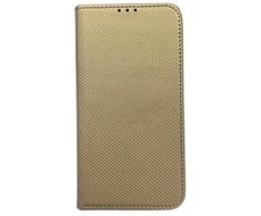 Dėklas Smart Magnet book Apple iPhone 14 / 136.1" aukso spalvos