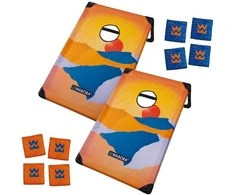 „Waboba Cornhole“ arkadinis žaidimas, 2 lentos, 8 mėtymo maišai