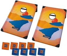 „Waboba Cornhole“ arkadinis žaidimas, 2 lentos, 8 mėtymo maišai